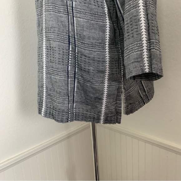 Tommy Bahama Cotton Pullover Hoodie Soutache Women’s M Beachy Baja Hood Coastal - Picture 15 of 17